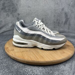Nike Air Max 95 Shoes Boys Size 4.5Y Wolf Gray Street Casual Sneakers 307565-091